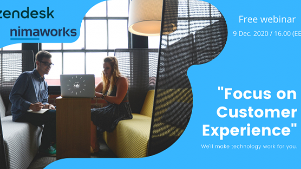 "Focus on Customer Experience" free webinar